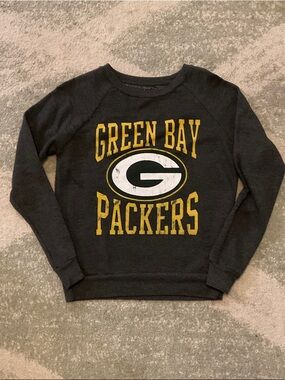 NFL Charcoal Sweatshirt with Yellow Lettering